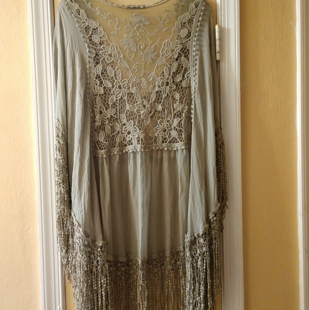 Woman Poncho